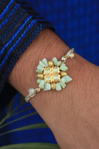Lush Green Rakhi