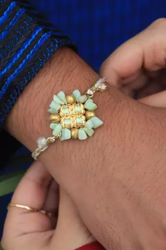 Lush Green Rakhi