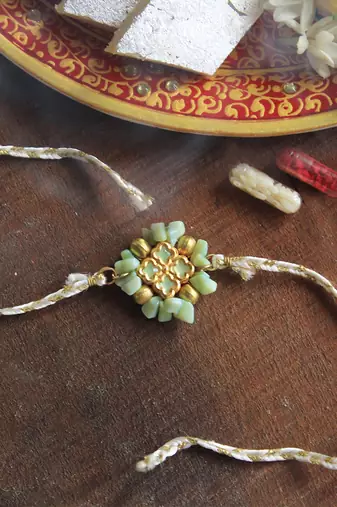 Lush Green Rakhi