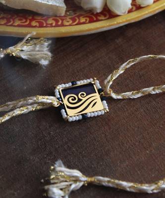Lively Beaded Rakhi 3