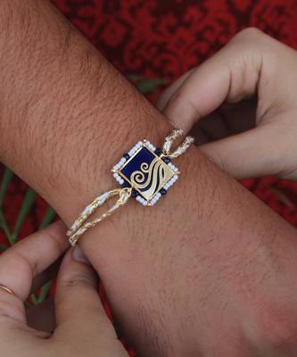 Lively Beaded Rakhi 4