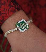 Mountain Calling Beaded Rakhi