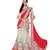 Exclusive Rad & Cream Color Designer Lehenga Choli