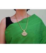 Gold plated dollar chain