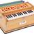 OM Harmonium Mini Magic By Kaayna Musicals, No Stop- 2 Octave, Teak Colour, Gig Bag