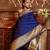 AWRIYA Women's Solid Silk Banarasi Saree with Heavy Zari Woven Border and Pallu for Festive or Party Wear