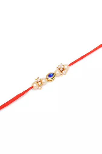 Gold Kundan Rakhi