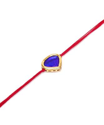Gold Kundan Rakhi 2