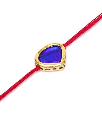Gold Kundan Rakhi 3