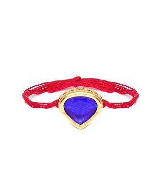 Gold Kundan Rakhi 4
