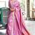 KORAMS DESIGN BLENDED SILK ZARI WOVEN PINK DESIGNER CASUAL WEAR SILK SAREE WITH BLOUSE
