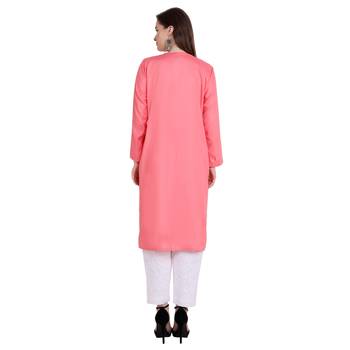 Lucknowi rayon chikankari kurta set 2