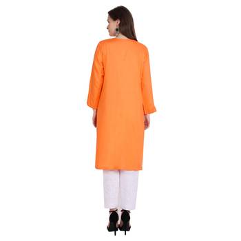 Lucknowi rayon chikankari kurta set 2