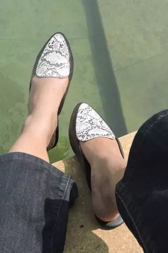 Black feet charmer footwear