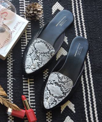 Black feet charmer footwear 4