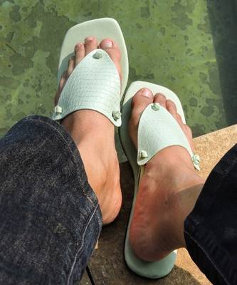 Pistachio texture pisa footwear 2