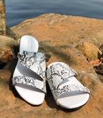 White shesha footwear