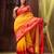 Pure linen bengal handloom  jamdani work saree