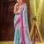 Pure linen bengal handloom saree