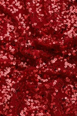 RUBY RED THREAD AND MULTIPLE SEQUINS EMBROIDERED GEORGETTE DESIGNER SAREE 3