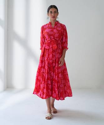Lovestruck hot pink dress 1