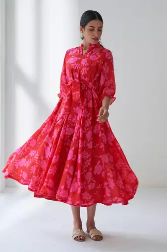 Lovestruck hot pink dress