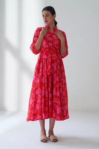 Lovestruck hot pink dress