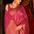 KORAMS DESIGN SILK COPPER ZARI WOVEN PINK TUSSAR DESIGN TRADITIONAL WEAR SILK SAREE WITH BLOUSE