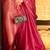 KORAMS DESIGN SILK COPPER ZARI WOVEN PINK TUSSAR DESIGN TRADITIONAL WEAR SILK SAREE WITH BLOUSE