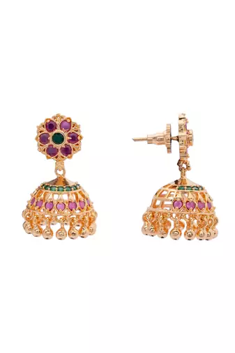 Gold earrings