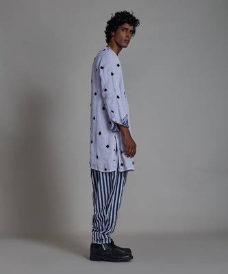 Lavender taash stripe balloon pant 2
