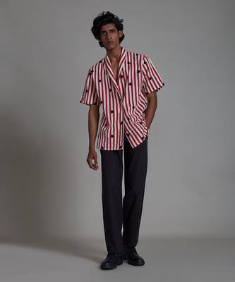 Black taash straight pant 2