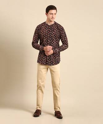 Black cotton shirt 1