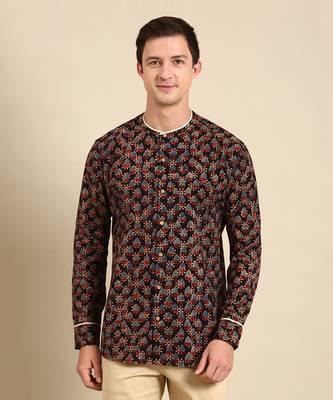 Black cotton shirt 2