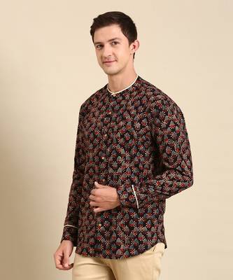 Black cotton shirt 4