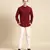 Maroon malai cotton shirt