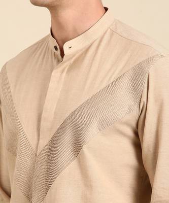 Beige malai cotton shirt 3