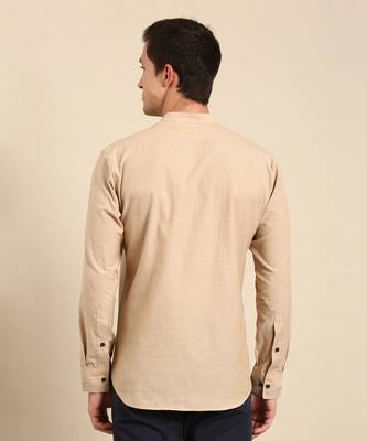 Beige malai cotton shirt 5