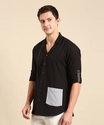 Black malai cotton shirt 4