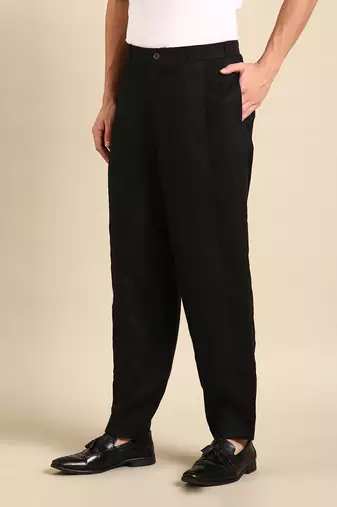 Black lenin pant