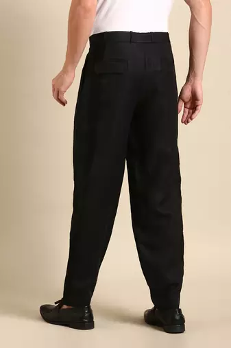 Black lenin pant