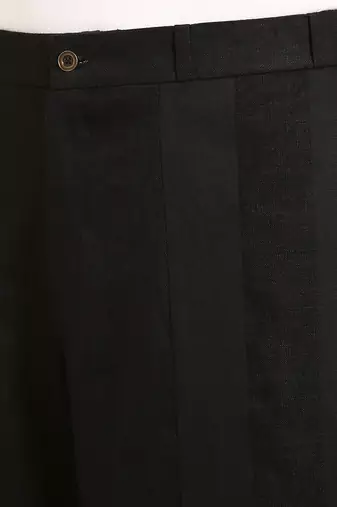 Black lenin pant