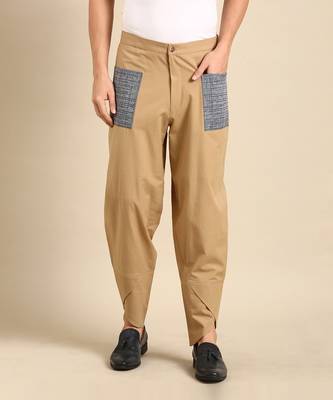 Beige malai cottons pant 2