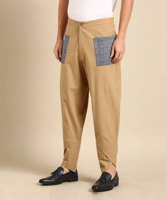 Beige malai cottons pant 3