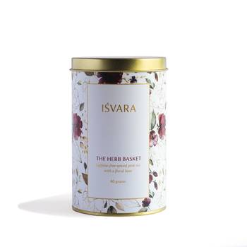 The Herb Basket ~ Floral pink tea 1