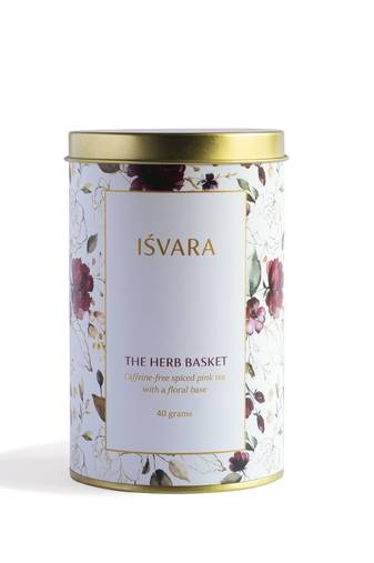The Herb Basket ~ Floral pink tea