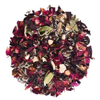 The Herb Basket ~ Floral pink tea 2
