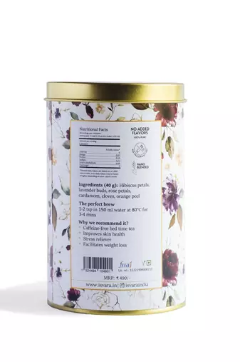 The Herb Basket ~ Floral pink tea