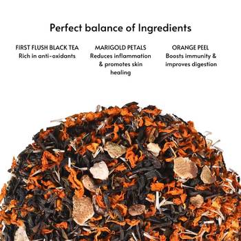 Coral Glow ~ Citrusy black tea 4