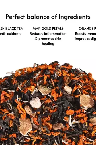 Coral Glow ~ Citrusy black tea
